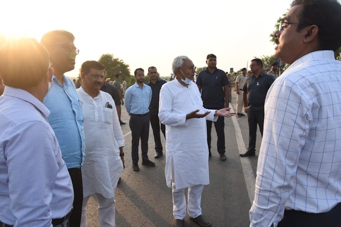 मुख्यमंत्री ने सालेपुर-तेलमर पथ का चैड़ीकरण कर इसे बिहटा-सरमेरा पथ से लिंक करने का दिया निर्देष