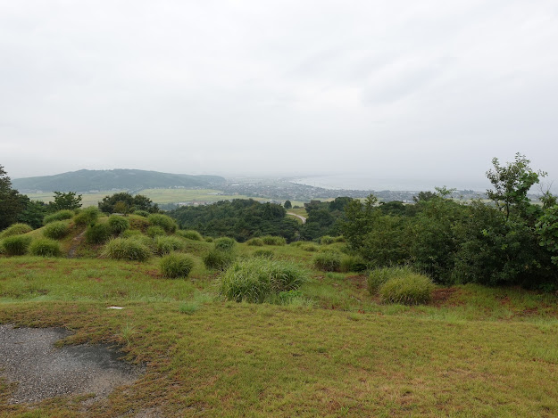 鳥取県西伯郡大山町妻木　鳥取県立むきばんだ史跡公園　洞ノ原地区　西側丘陵