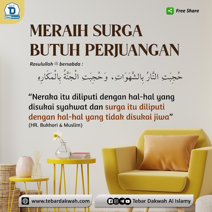 MERAIH SURGA BUTUH PERJUANGAN