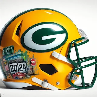 Green Bay Packers 2024 Concept Helmets