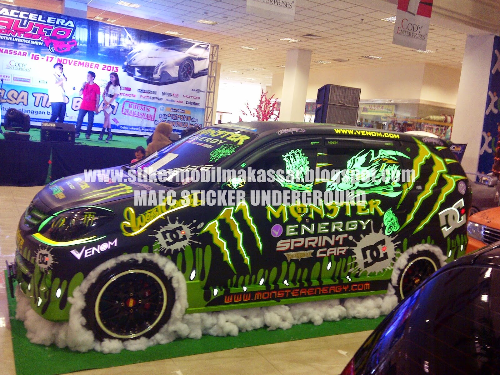 Kumpulan Gambar Cutting Sticker Mobil Monster Energy Dunia Otomotif