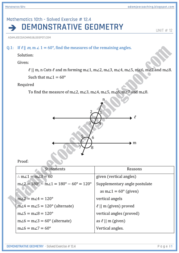 demonstrative-geometry-exercise-12-4-mathematics-10th