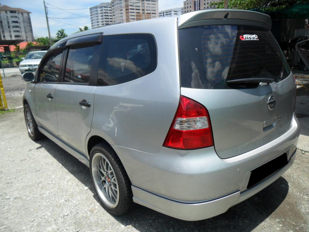 KERETA UNTUK DI JUAL: NISSAN GRAND LIVINA 1.6L (A) 2008