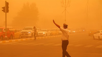 طقس العراق.. غبار وانخفاض جديد في درجات الحرارة