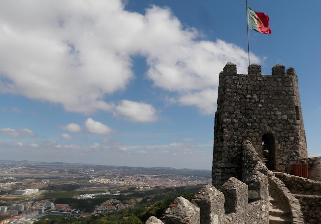 Atop Sintra Castle