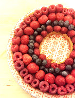 Tarte aux fruits rouges