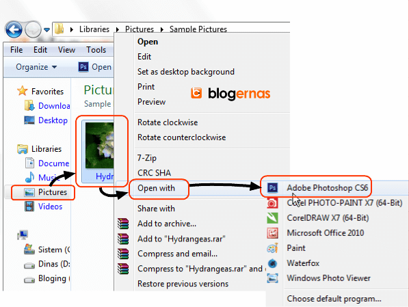 Memperbesar dan Memperkecil Foto dg Adobe Photohsop