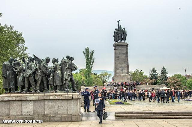 Knyazheska Garden - Victory day commemoration - May 9th, Sofia, Bulgaria
