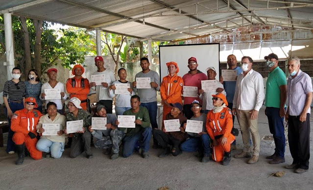 Em Barreiras, Brigadistas Voluntários recebem certificados após conclusão da Capacitação de Combate a Incêndios Florestais