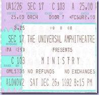 1992 12.26 Ministry Universal Amphitheatre