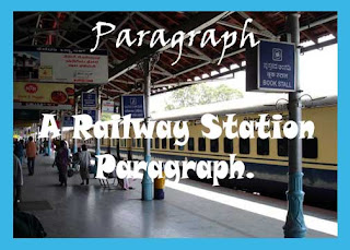 a railway station paragraph