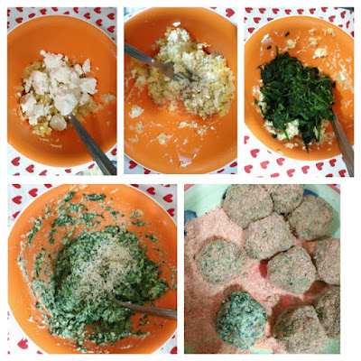 polpette di spinaci e ricotta