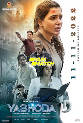Yashoda 2022 Full Movie Hindi-Cleaned 720p CAMRip