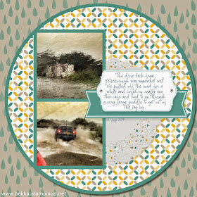 Digital Scrapbook Page by Stampin' Up! UK Independent Ddemonstrator Bekka Prideaux - check out her digital projects every Monday