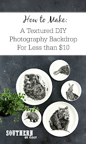 DIY Textured Concrete Photo Backdrop for Products and Flat Lays - Blogging DIY Projects, Budget Friendly, DIY Photography Board Project, How to make a Photography Background