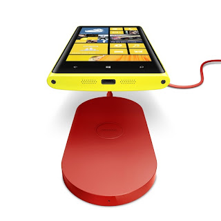 Cargador inalámbrico Nokia Lumia 920 Rojo