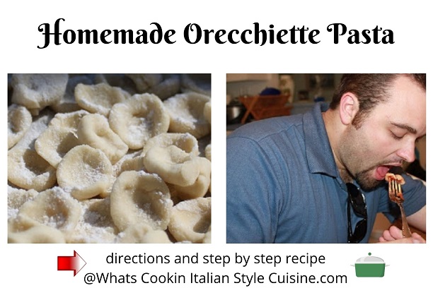 homemade orecchiette pasta recipe