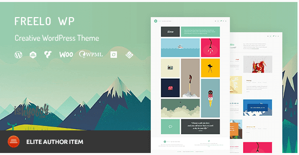 تحميل قالب Freelo WP v1.7 - قالب بورتفوليو وردبرس 2019