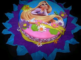 Tangled, Rapunzel,  Cakes for Children's Party