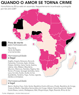 Homossexualidade na África - Direitos LGBT na África