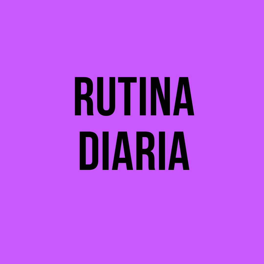 rutina diaria