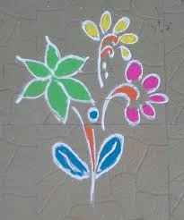 Simple Rangoli Designs For Kids