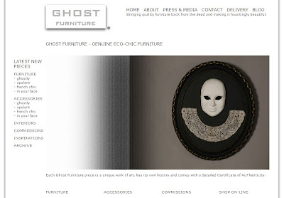 the new ghost furniture website