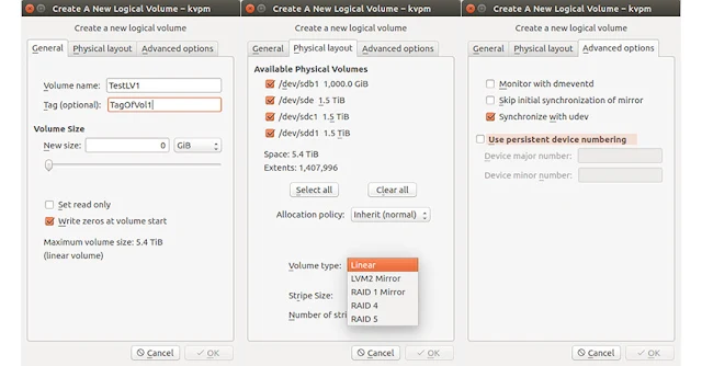 Cómo utilizar las herramientas GUI LVM en Linux