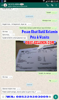 Bukti Real Asli Barang Sampai Obat Kutil Kelamin