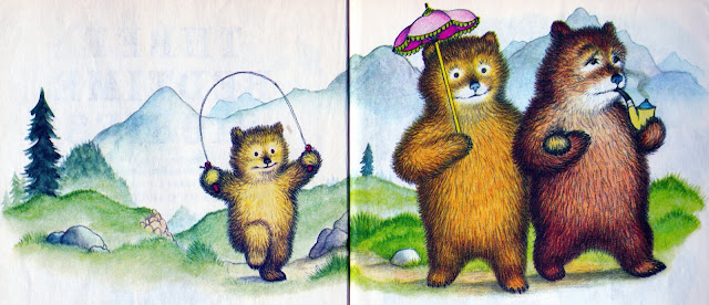 Three Bears, Goldilocks, Children's Books, Illustration, Mid Century Modern, My Retro Reads, Vintage, Picture Books, Garth Williams, Bedtime Stories