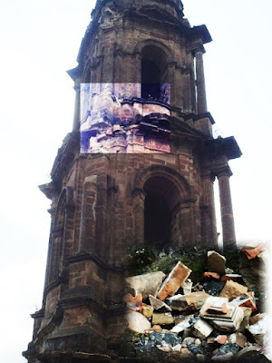 Torre del Templo de San Juan Parangaricutiro