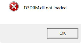 how to fixed Missing D3DRM.DLL / Not Loaded Error