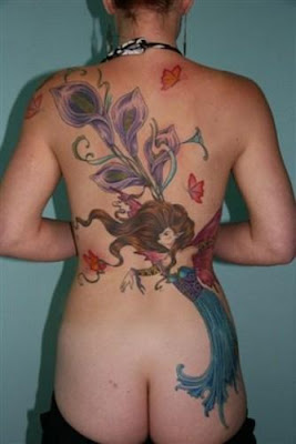 The New Fairy, Flower And Butterflies Tattoo Modes