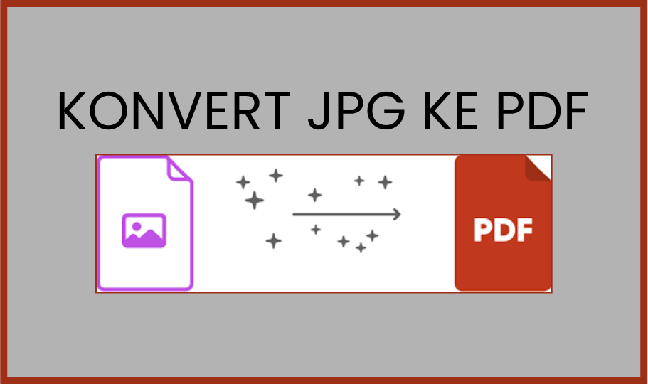 Bagaimana konvert jpg ke pdf