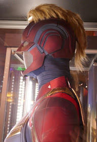 Captain Marvel film costume helmet