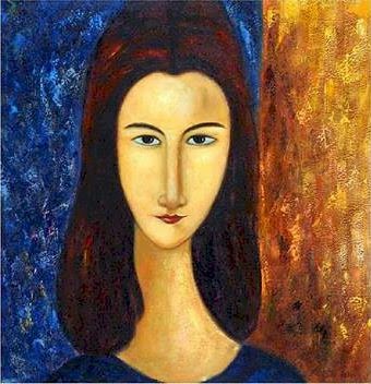 Jeanne Hébuterne by Modigliani