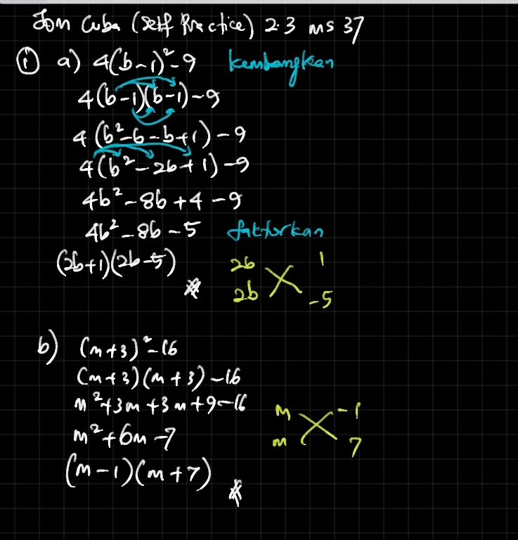 Bab 2 Pengfaktoran Dan Pecahan Algebra Math F2