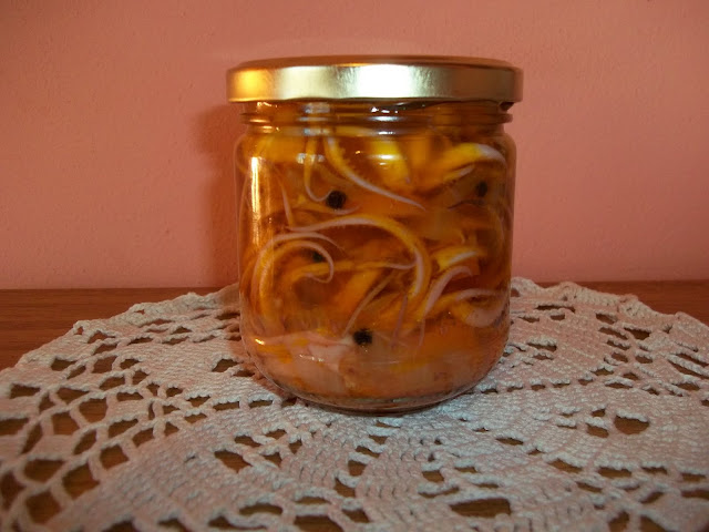 Calamares en escabeche