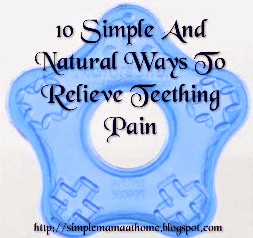 Ways To Relieve Teething Pain