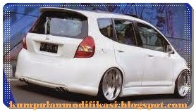 Modifikasi Honda Jazz Super Ceper