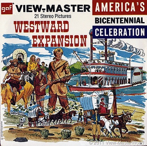 View-Master Westward Expansion (B812), Packet Cover