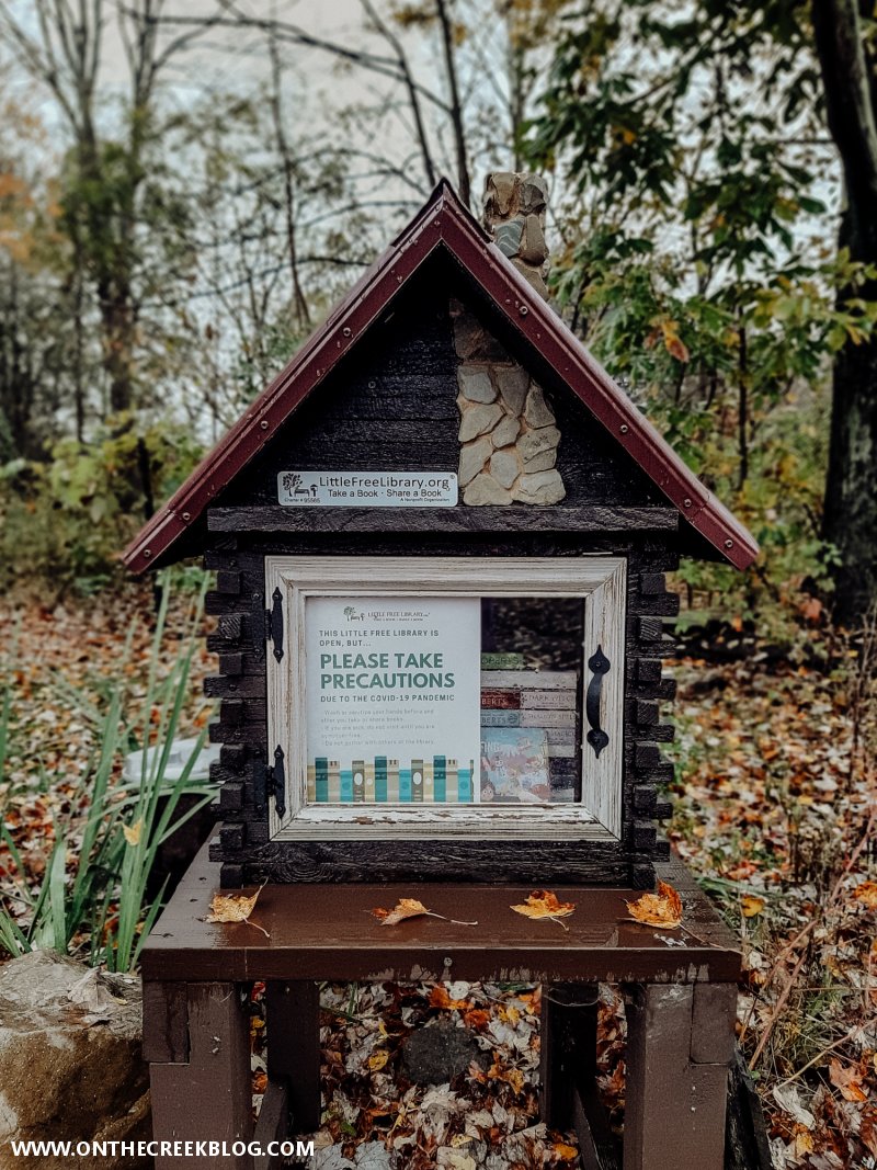 Details on building a Little Free Library | On The Creek Blog // www.onthecreekblog.com