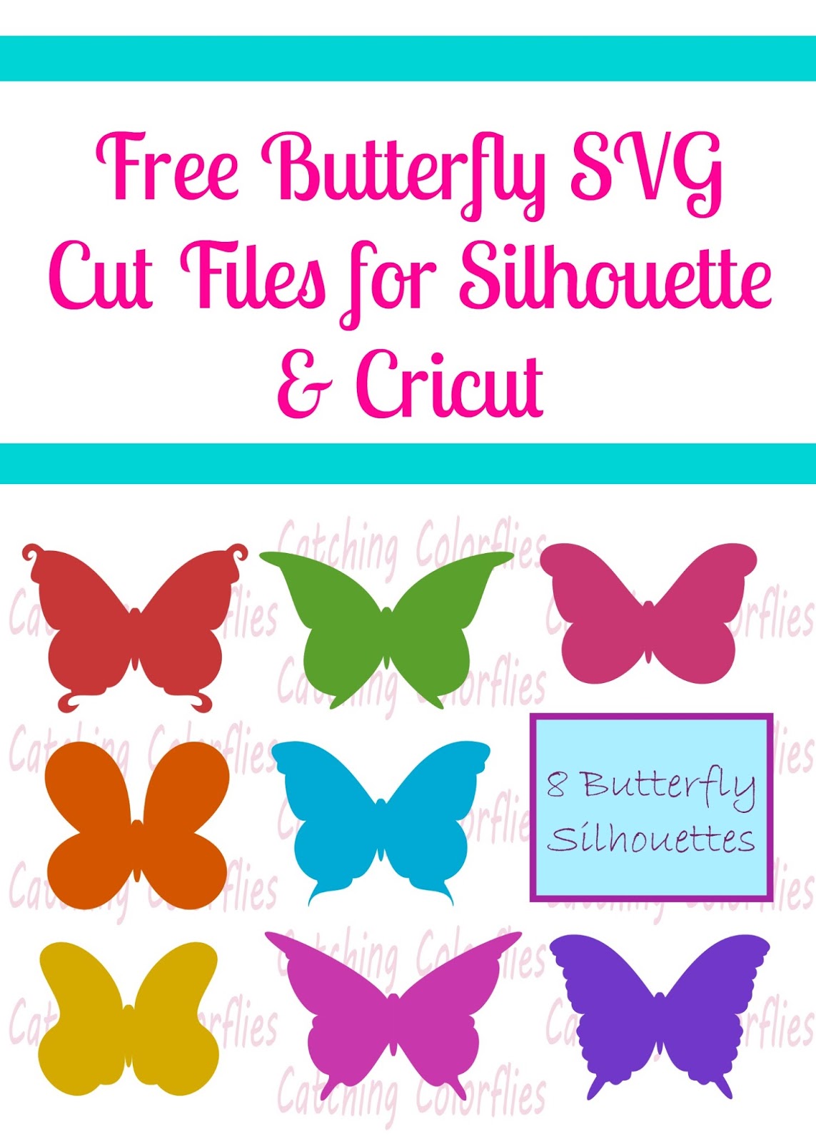 Download Free Butterfly SVG Cut File- Freebie Friday - Abbi Kirsten ...