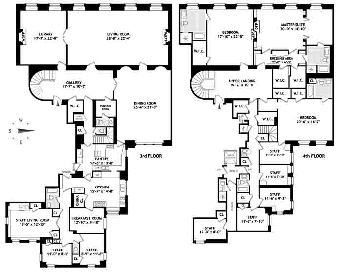 834 Fifth Avenue Floor Plan
