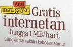 Internet Gratis Kartu GMS 3