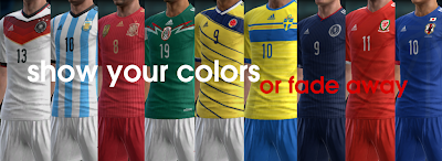 PES 2013 Update Nationality Kits by BK-201