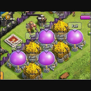 Beginilah cara mendapatkan elixir dan gold dalam jumlah besar di atas 200.000 - 400.000 ribu khusus untuk TH 6 dan 7 dalam bermain COC.