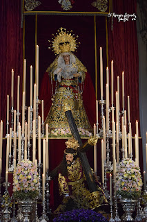 Tres Caídas y Rosario, Miércoles Santo 2021 en Granada