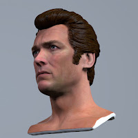 3d printable model Clint Eastwood Dirty Harry