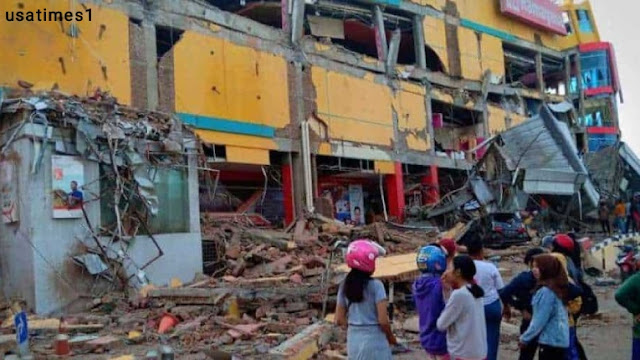Indonesia earthquakes four times in a row